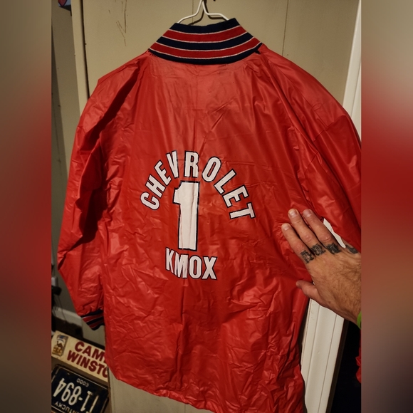 Vintage promo 80's-90's STL rain poncho jacket - Picture 3 of 7